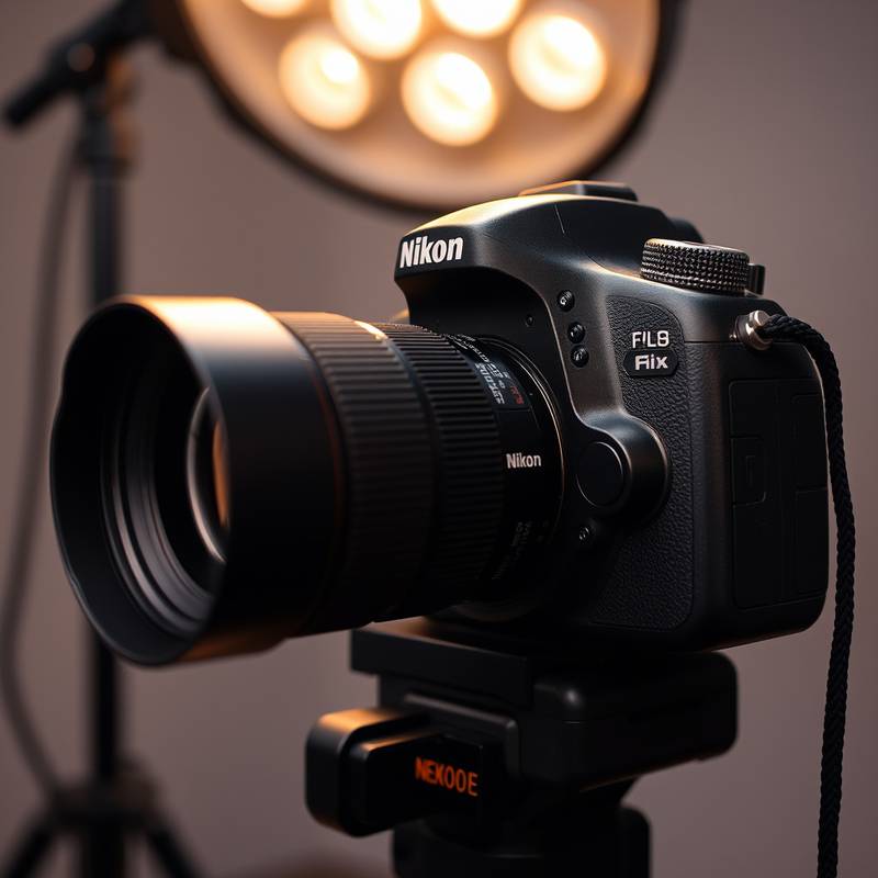 Câmera DSLR profissional