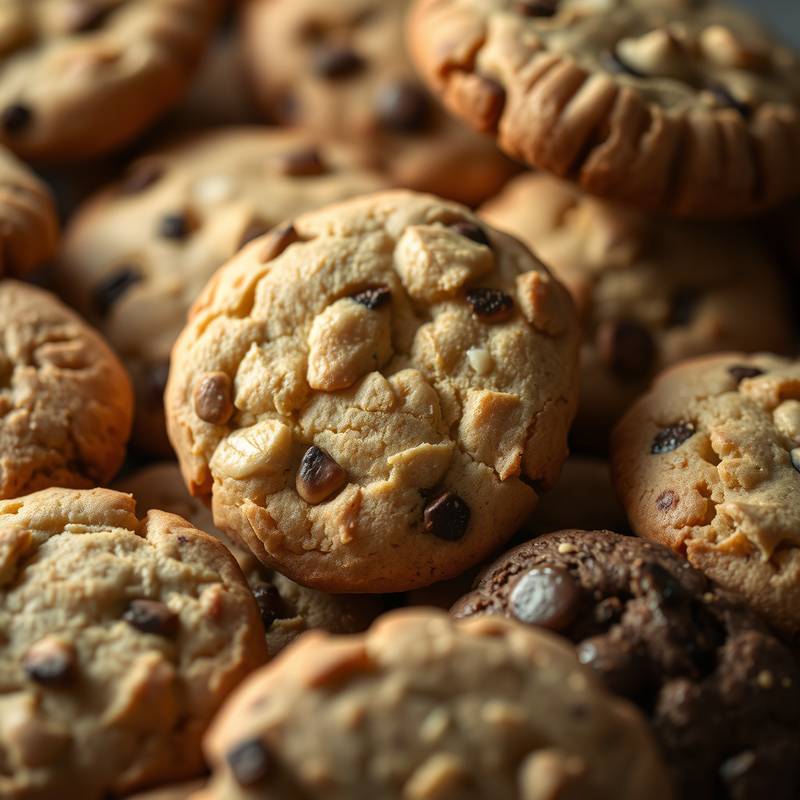 Imagem de diversos cookies diferentes